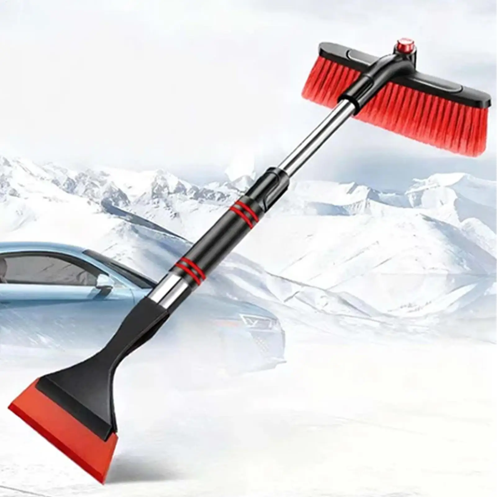 

Car Snow Scraper Detachable Heavy Duty Retractable Automotive Window Cleaning Shovel For Vehicle Truck SUV Window Frost Winter