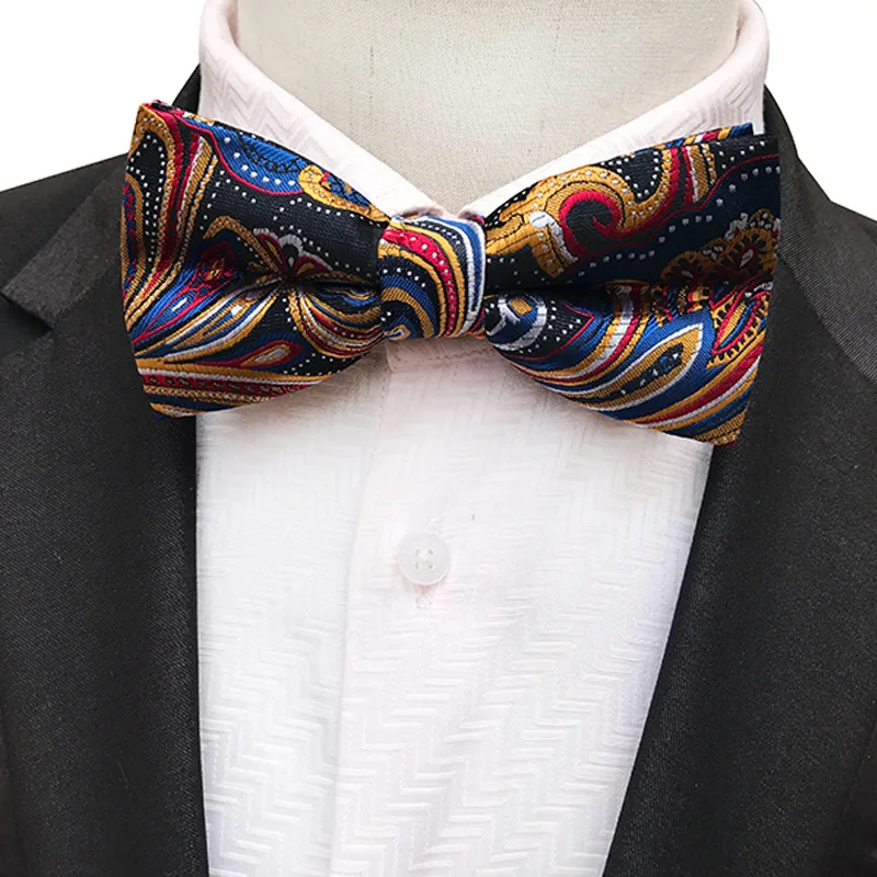 

New Jacquard Bow Tie Korean Fashion Wedding Groom Bow Noeud Papillon Homme Men Accessories Male Bowties