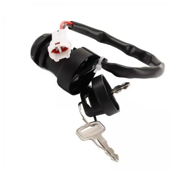 Practical Ignition Key Switch 6pin Portable PP Motorcycle Accessory for Yamaha YFM 250 Raptor 2008 2013 Quick Install
