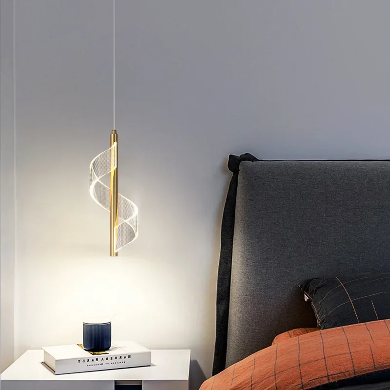 Nordic Creatieve Moderne Led Hanglamp Voor Bed Gang Woonkamer Eetkamer Decoratie Gangpad Indoor Hangende Verlichting