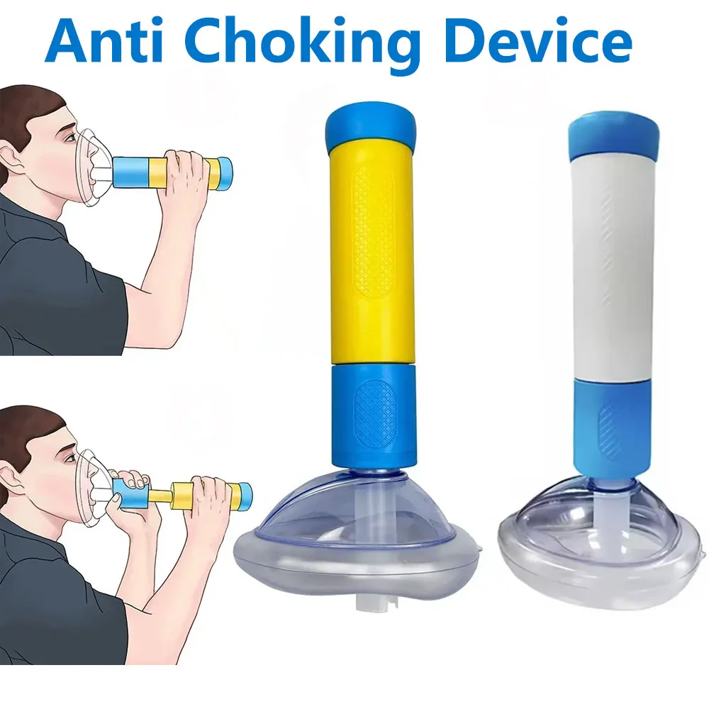 Portable Anti Choking Device Choking Emergency Life Saving Suction Vac Anti Choke Device First Aid Kit for Home CPR Rescue Devic