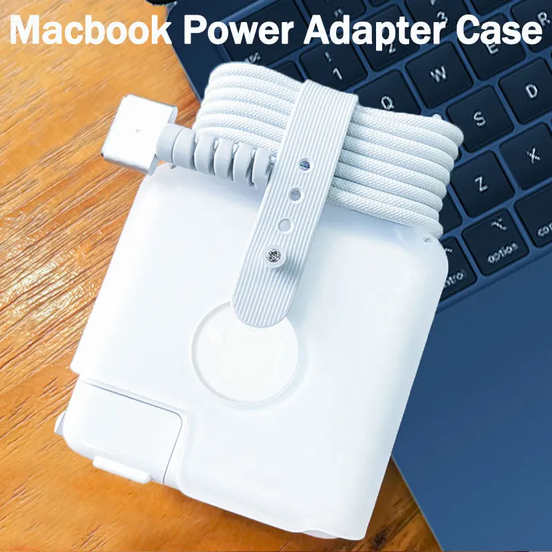 

For MacBook Adapter Organizer Case For Apple Air15 Pro14 M4 16 for 29W/30W/60W/61W/85W/87W/96W/140W 70W Charger Protector Cover