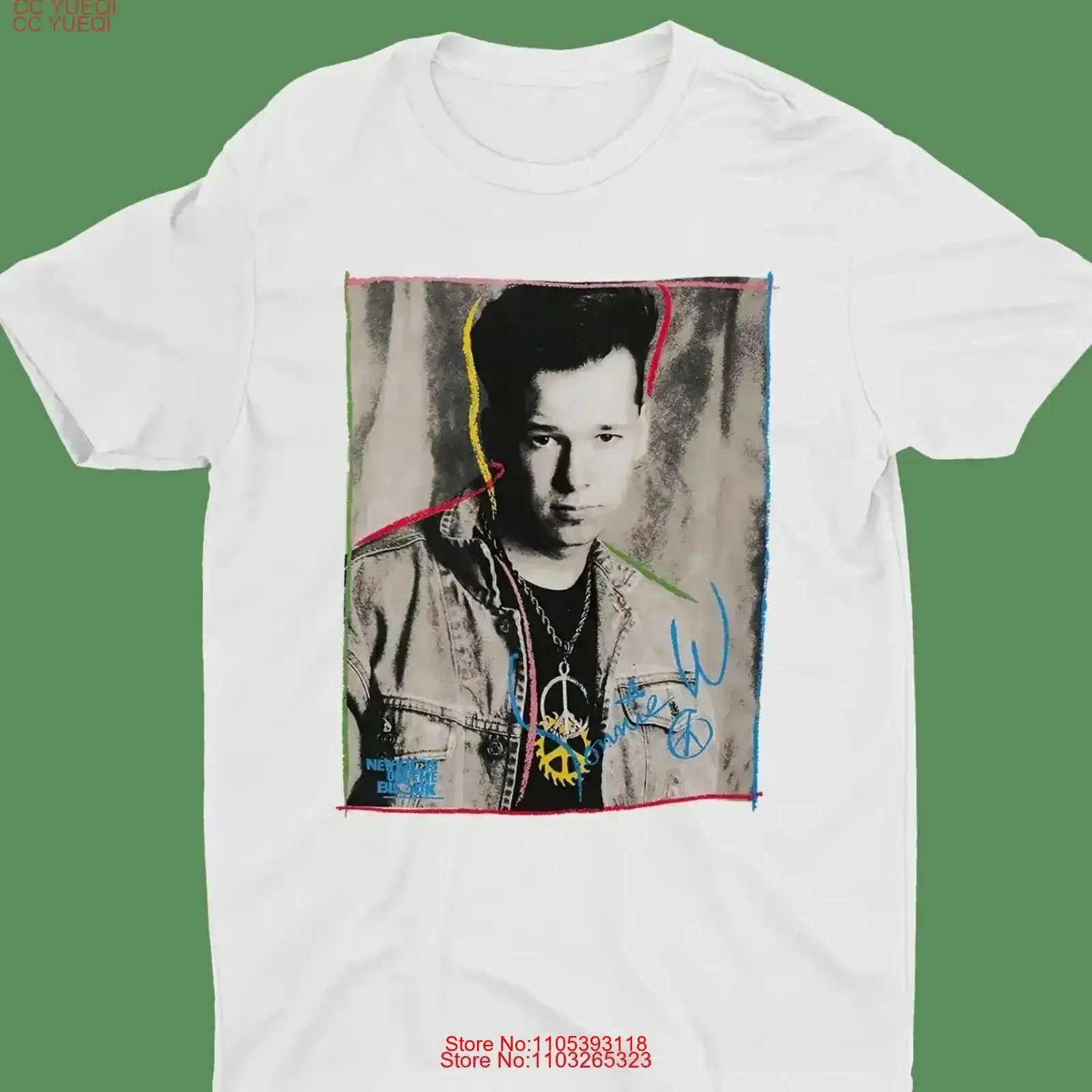 Camiseta vintage New Kids On The Block de Donnie Wahlberg, blanca, tallas S a 5XL, estilo vintage, lavada, suave, ligeramente elástica y versátil