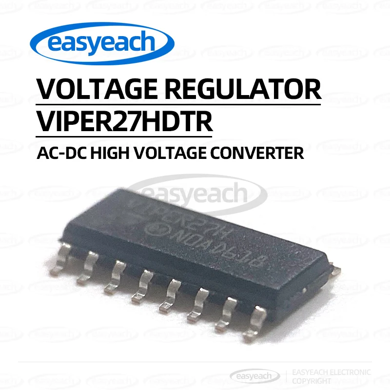 VIPER27HDTR AC-DC Controller and Regulator SOIC-16 High Voltage Converter