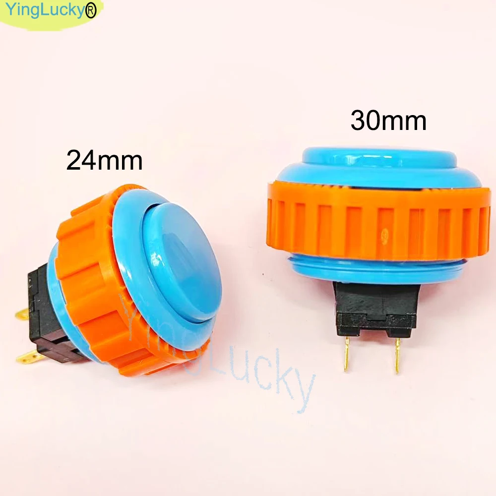 SANWA OBSN 30mm 24mm Original Japan SCHRAUBE Typ Runde Push Button Arcade Null Verzögerung Für PC Joystick PS3 XBOX Arcade Spiel Maschine – Detail 3