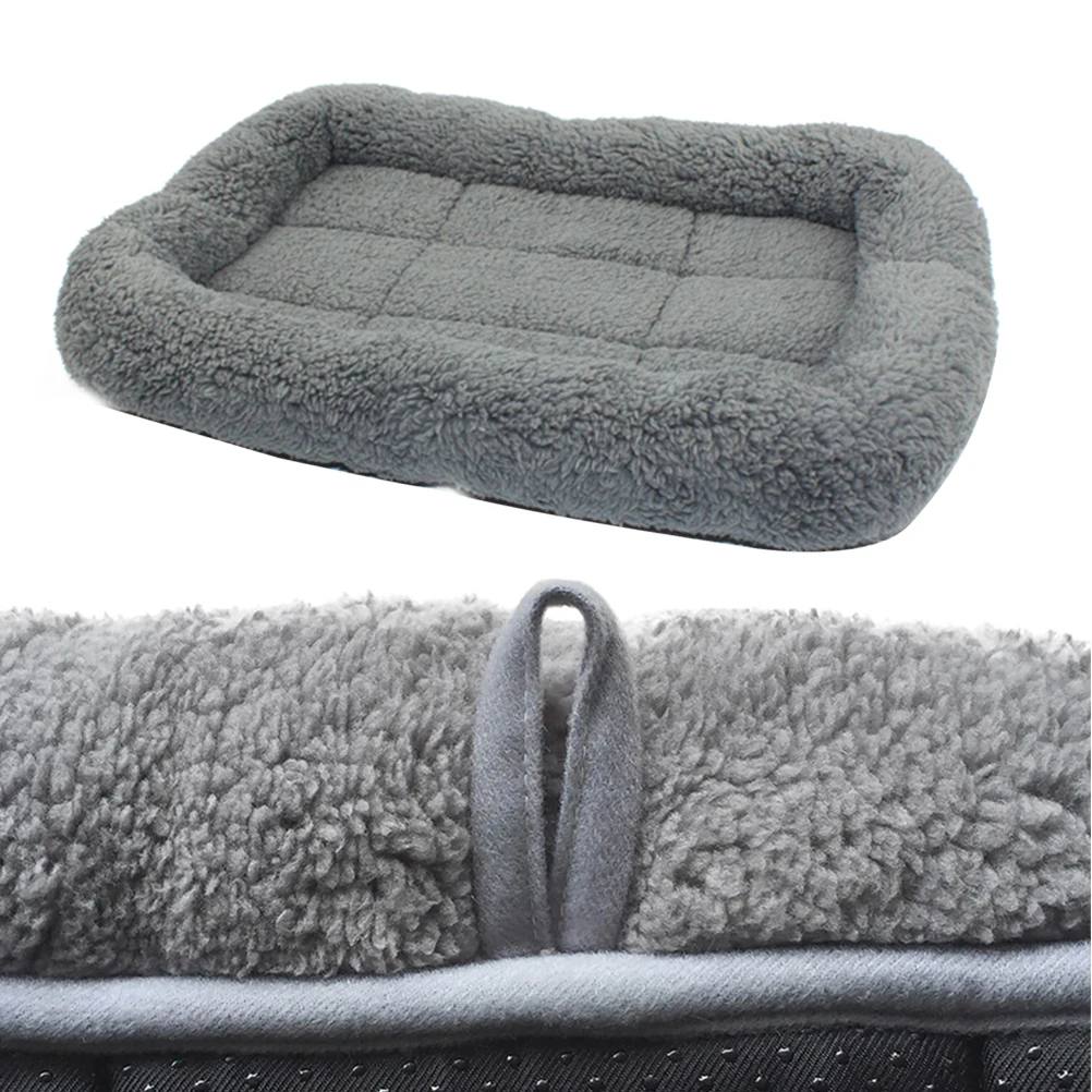 

Bed for Cats Dogs Fleece Warm Breathable Seasons Washable Skidproof Oxford Cloth Protect Floor