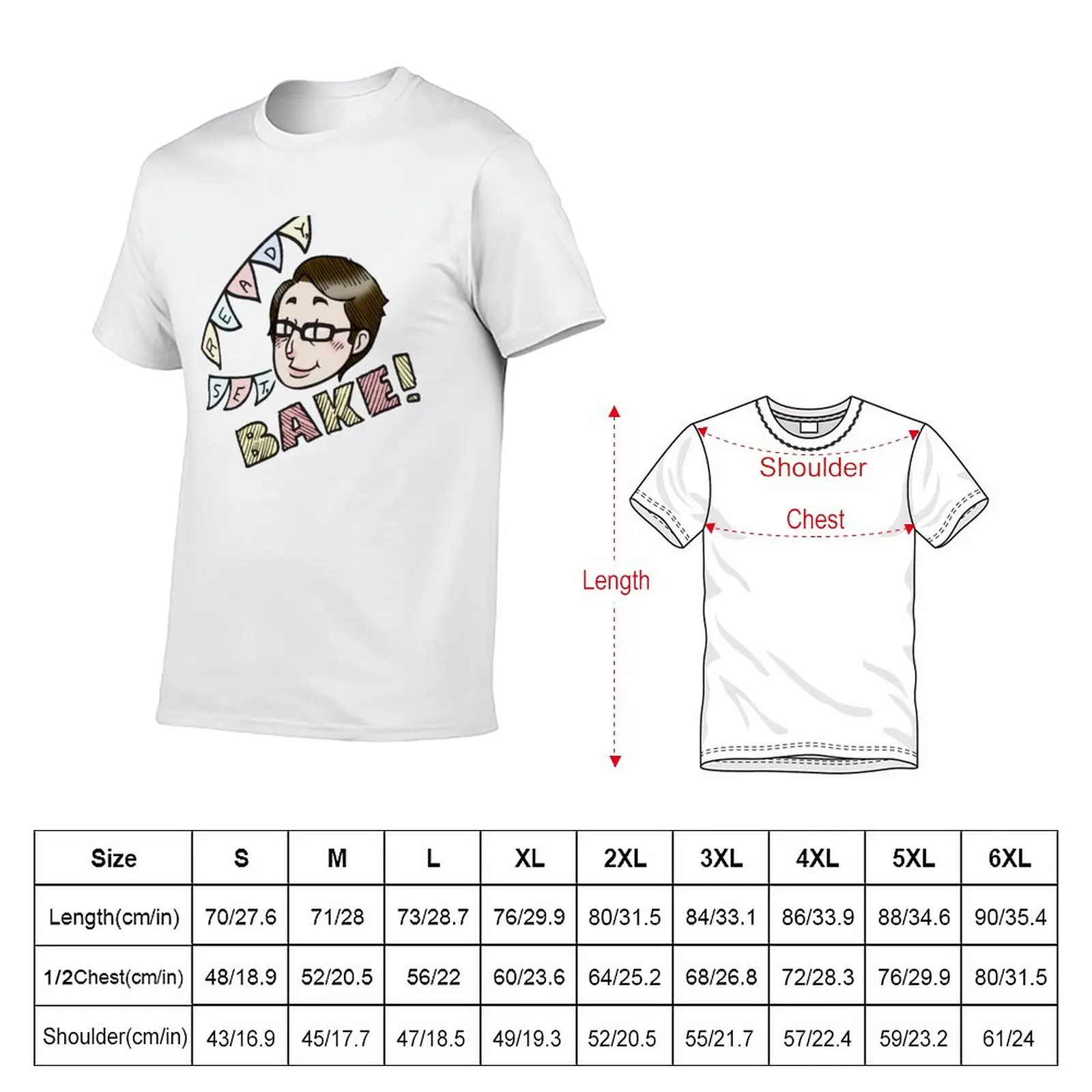 New Sue Says Bake! T-Shirt graphic t shirts summer top Blouse t shirts for men graphic