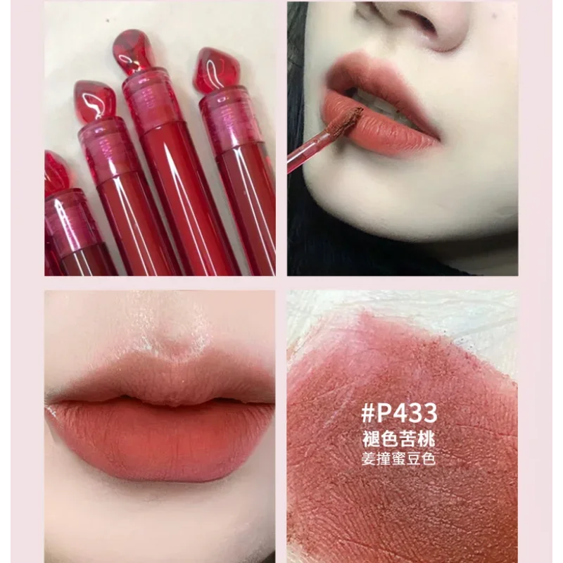 ลิปกลอสเนื้อแมทกำมะหยี่ MARIE DALGAR ติดทนนาน ชุ่มชื้น บำรุงริมฝีปาก กันน้ำ เนื้อเนียนละเอียด เครื่องสำอางเกาหลี