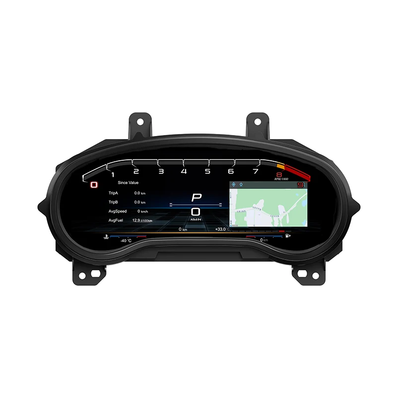 

MS Digital Instrument Cluster for Buick Envision 2014-2021, 12.3" LCD Digital Dashboard with CarPlay, Android Auto & GPS Navigat