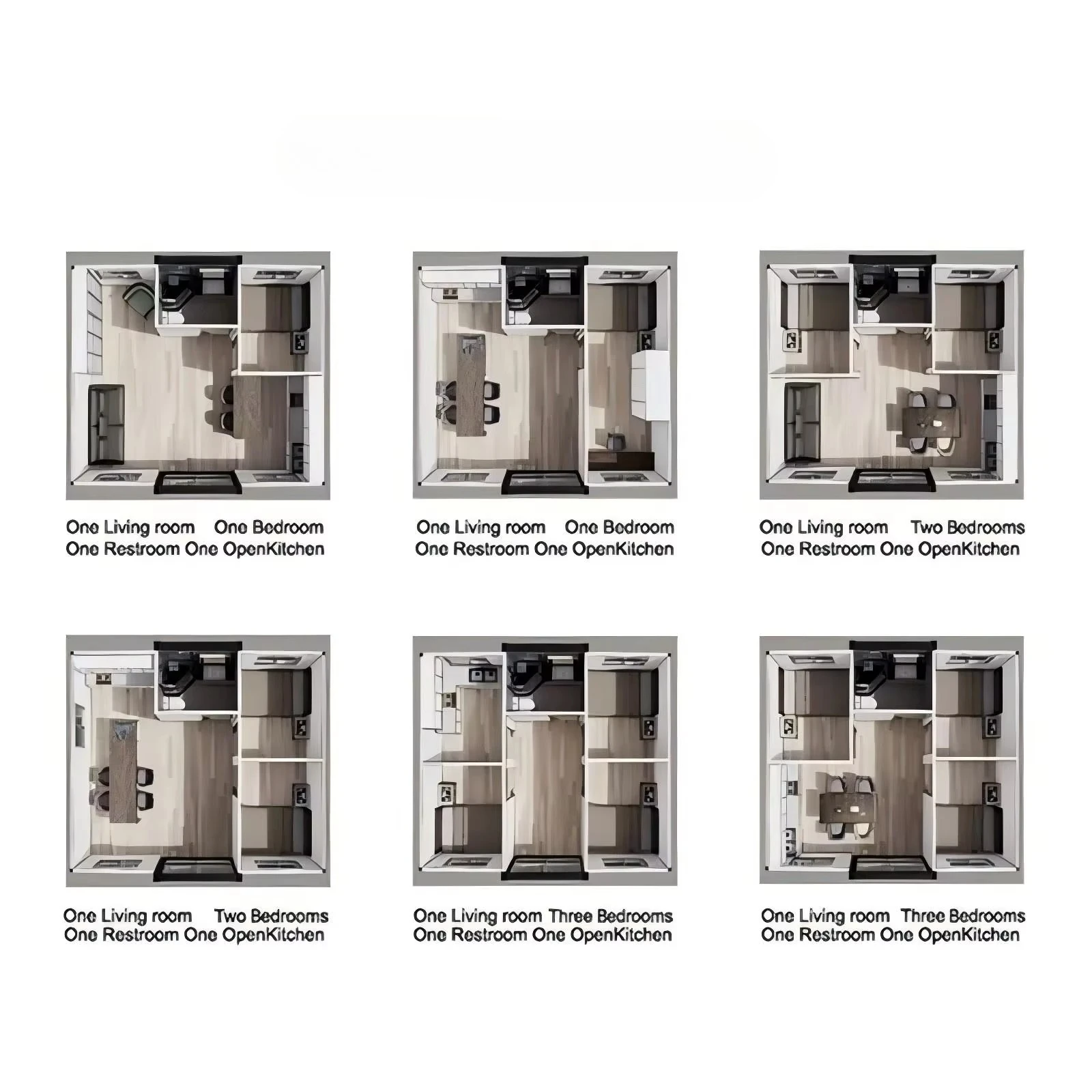 Container House Mobile Living Home 2 3 Bedroom Prefab Prefabricated House 20Ft 40Ft Folding Expandable Container House