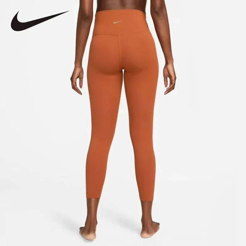 Nike Genuine Women Spring New Arrival Tight Breathable Fitness Long Pants Quick Dry Soft Running Workout Trousers DM7024-246