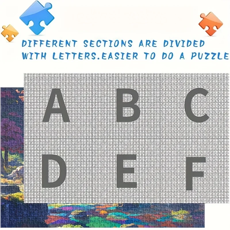 Natural Scenery Jigsaw Puzzles 120/300/500/520/1000/1314 Pcs  Wooden Puzzles Decompression Toy for Adults Family Game Bedroom