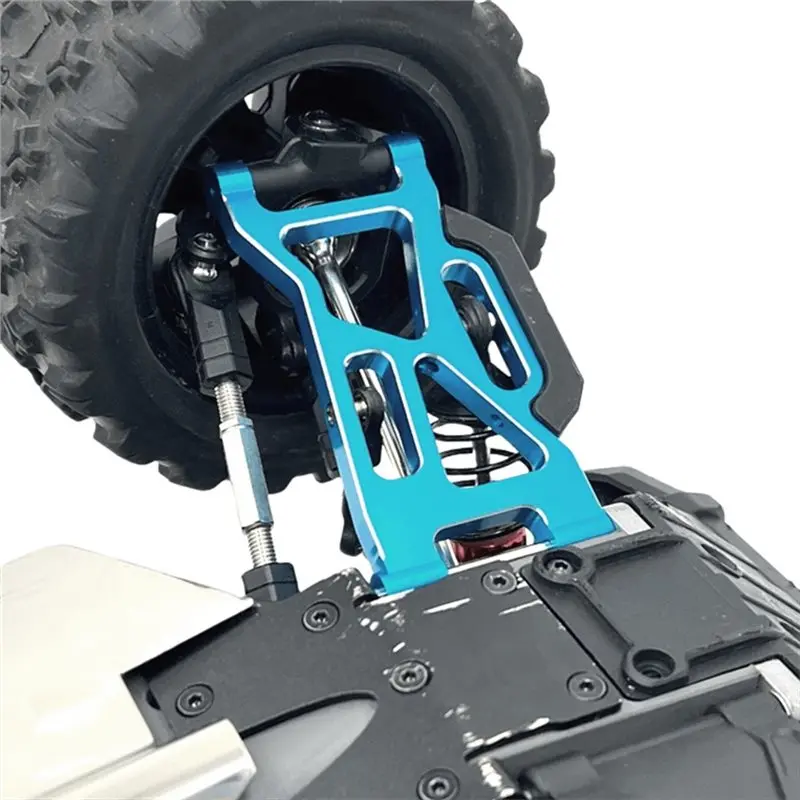 ABUM-para MJX 1/10 10208 V2 RC coche Kit de brazo oscilante inferior delantero-piezas de accesorios de actualización de coche RC