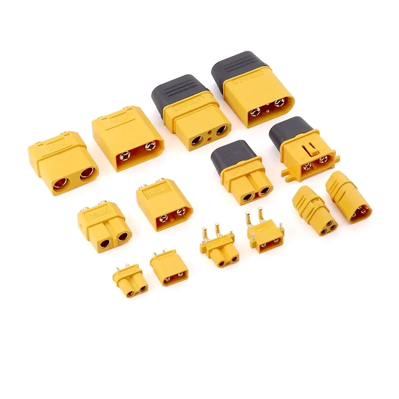 XT60 PW XT60PW XT30PW XT30 XT60E-M/F موصل التوصيل المقبس أنثى ذكر للطائرة بدون طيار RC هليكوبتر ليثيوم أيون بطارية Amass CE