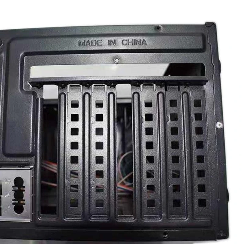 W91A 5 PCI 슬롯 커버 세트 브래킷 먼지 필터를 쉽게 설치하고 제거 할 수 있습니다.