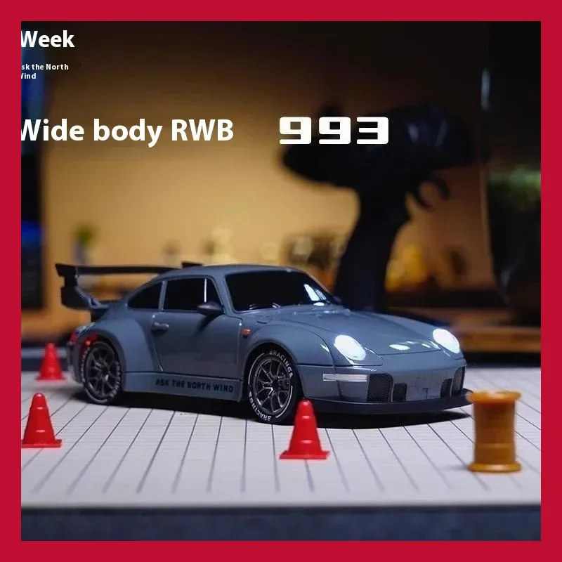 

New Scale 4WD Remote Control Drift Car RTR High Performance Powerful Full Throttle RC Vehicle with Tires for Racing