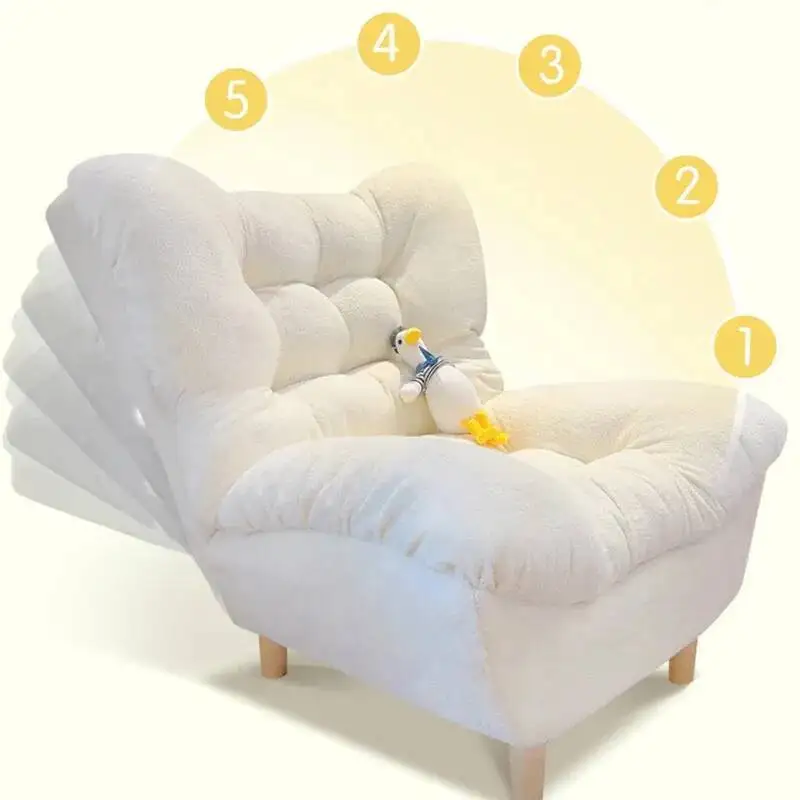 

Lounge Recliner Living Chairs Room Sofa Velvet Design Living Room Chairs Modern Luxury Relax Meuble De Salon Furniture