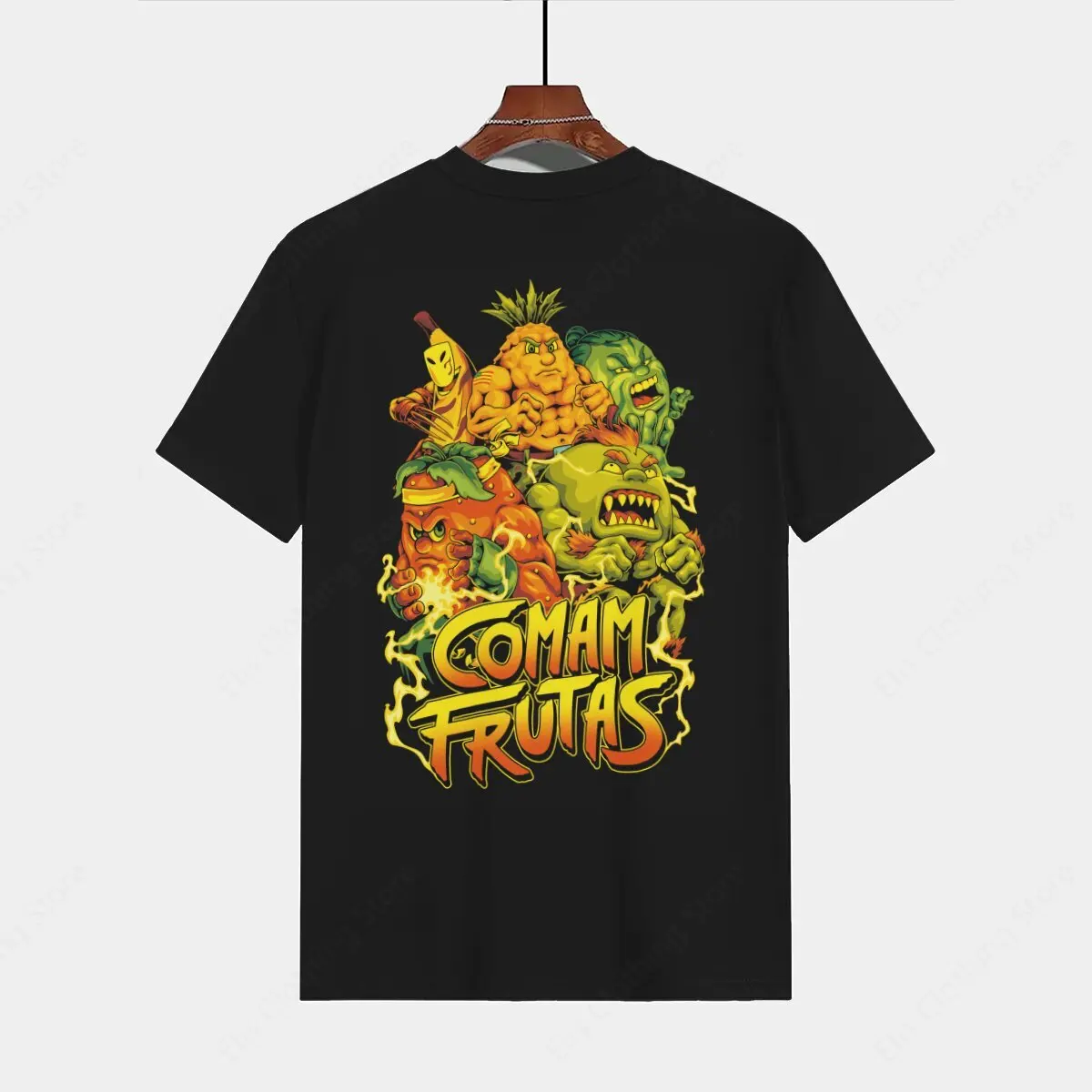 Vitor Capial - Comam Frutas 3 T-shirts men women casual t-shirts unisex streetwear