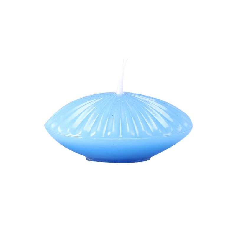 Floating Candle DIY Mold Striped Floating Candle Model Making Tool Elliptical Moulds DIY Handmade Candle Plastic Tool