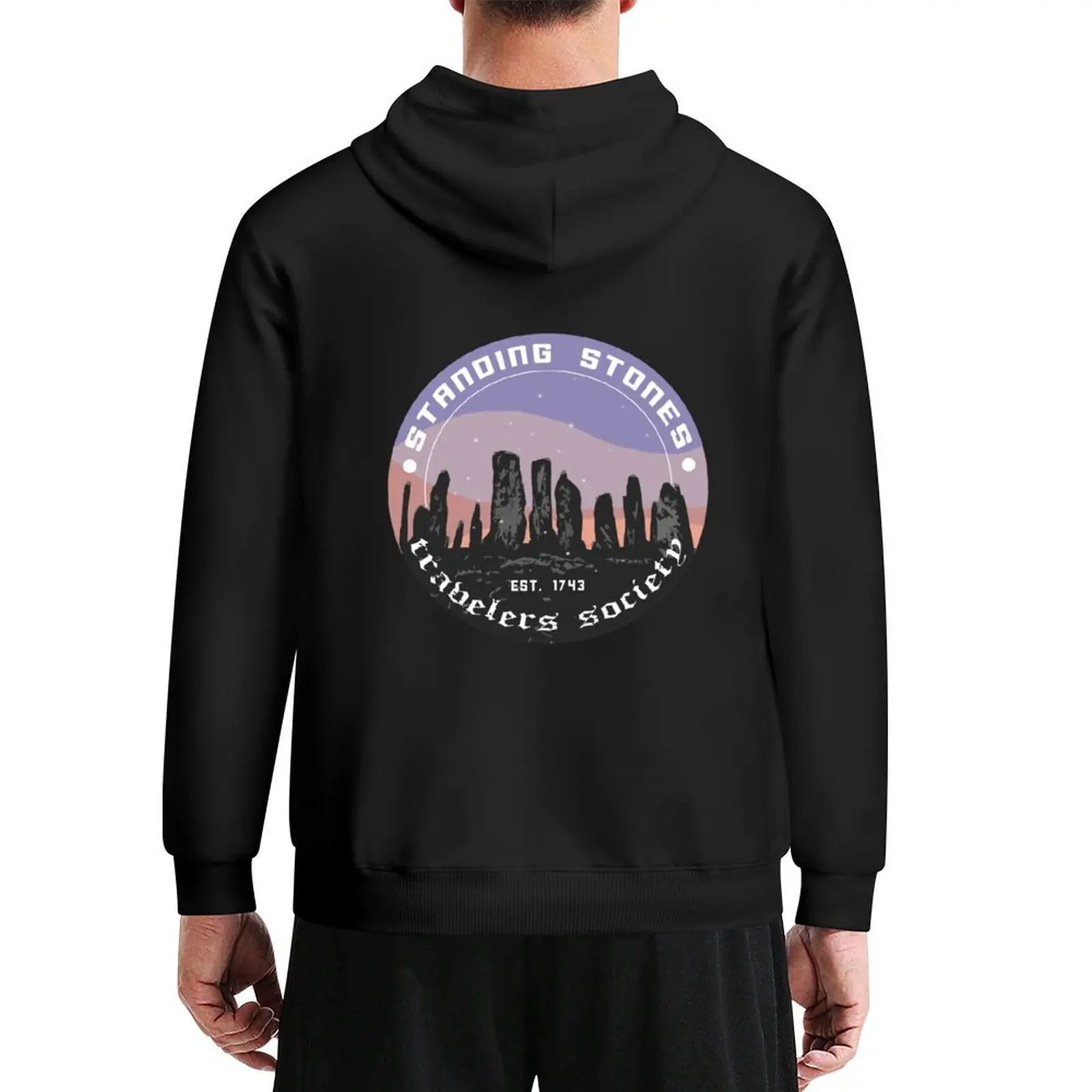 

Standing Stones Travelers Society Hoodie men's sweat-shirt clothes for men mens clothes autumn new products pullover hoodies