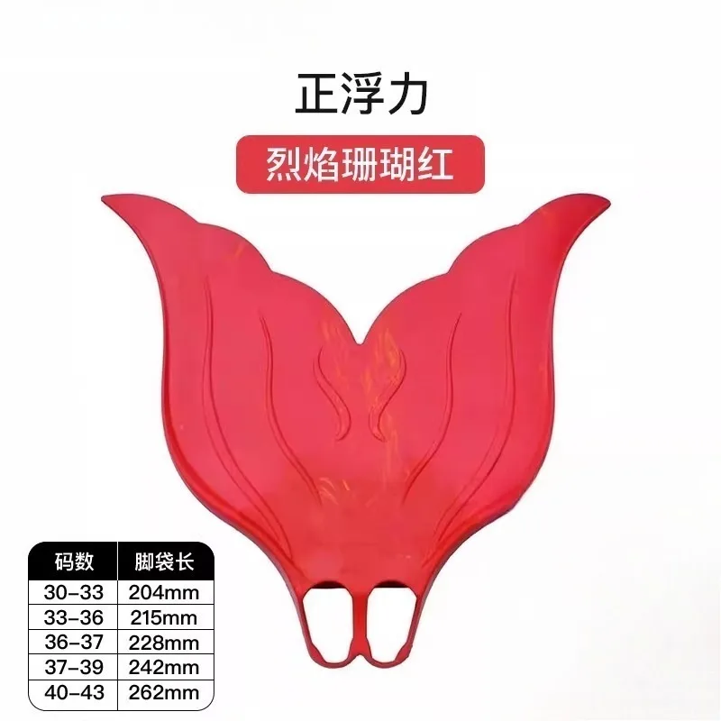 Adult Children Mermaid Monofin Large Soft Rubber Swim Foot Flipper