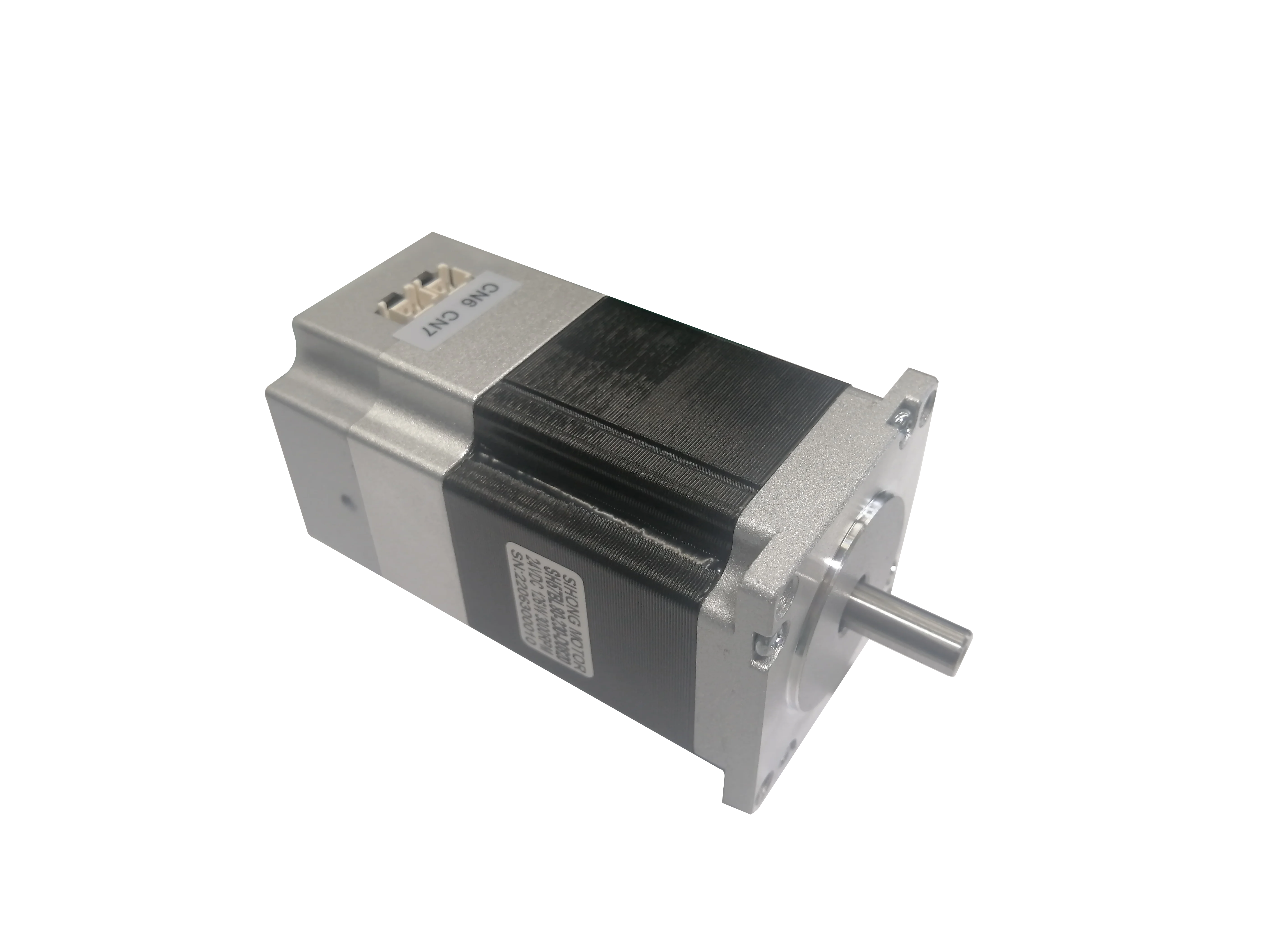 Siheng Motor Factory's NEMA23 57mm 50W 0.16nm DC Brushless Motor 24V Integrated Motor Driver Single-Phase 3000rpm for AGV RGV