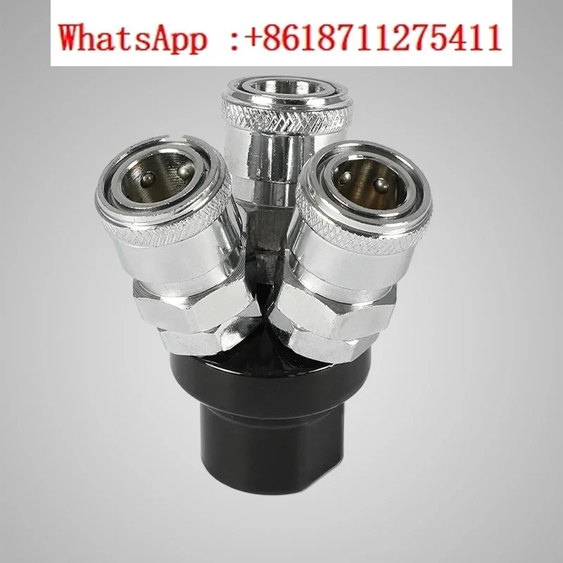 Oil free silent air compressor accessories, three-way joint, specialized  air three-way joint