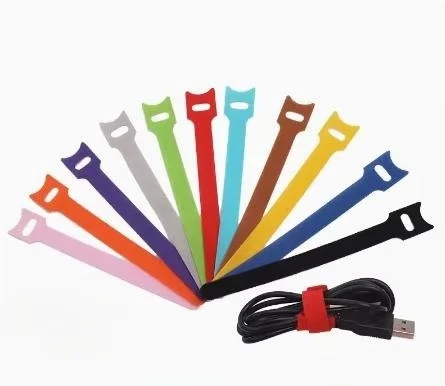 

11Colors Releasable Cable Ties Plastics Fastening Reusable Cable tie Straps Nylon Wrap Zip Bundle Bandage Tie 150 200 250 300mm