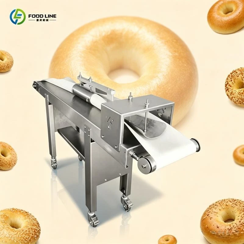 Commercial Small Bagel Forming Machine Bread Doughnut Forming Making Machine Automatic FL Customized