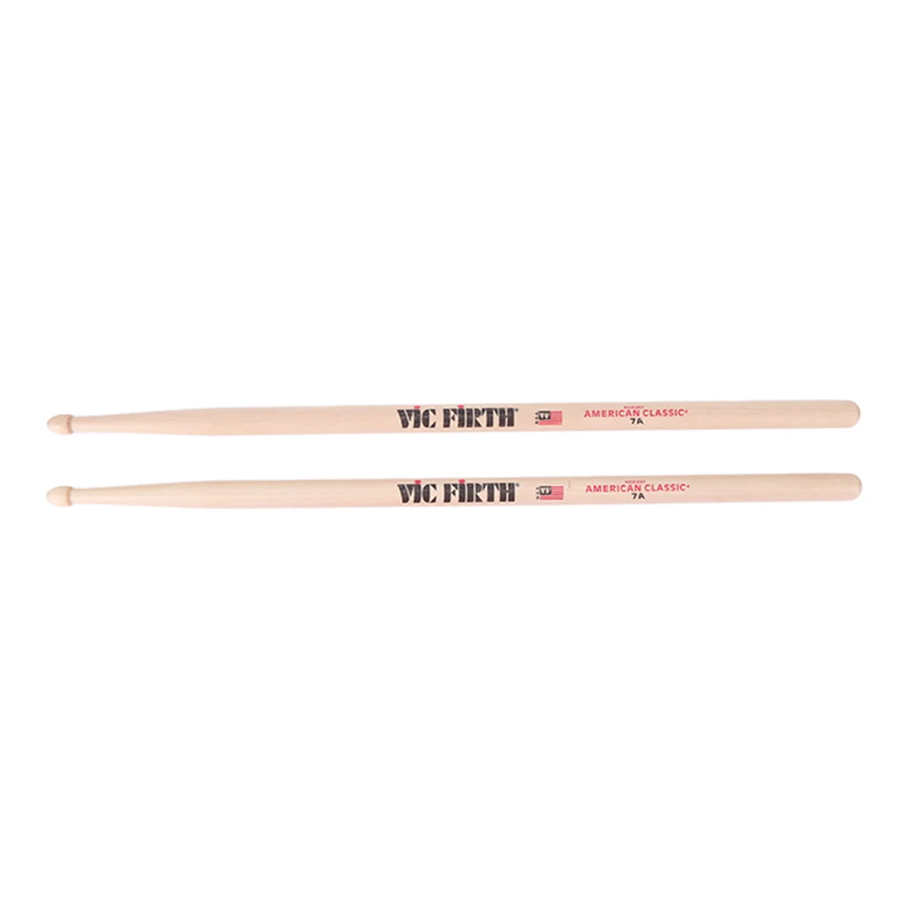 2 Stück Trommelstöcke 5A/7A Schlägel Konsistentes Gewicht und Tonhöhe Holzspitze Drumsticks Klassische Trommelstöcke für akustische/elektronische Trommeln