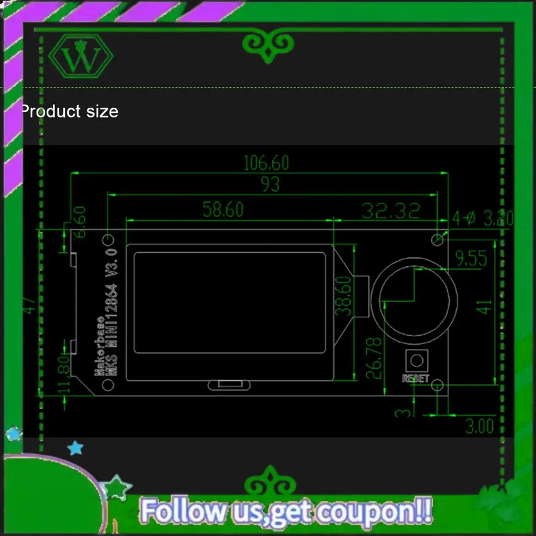 ABIK-MKS Mini12864 … - image