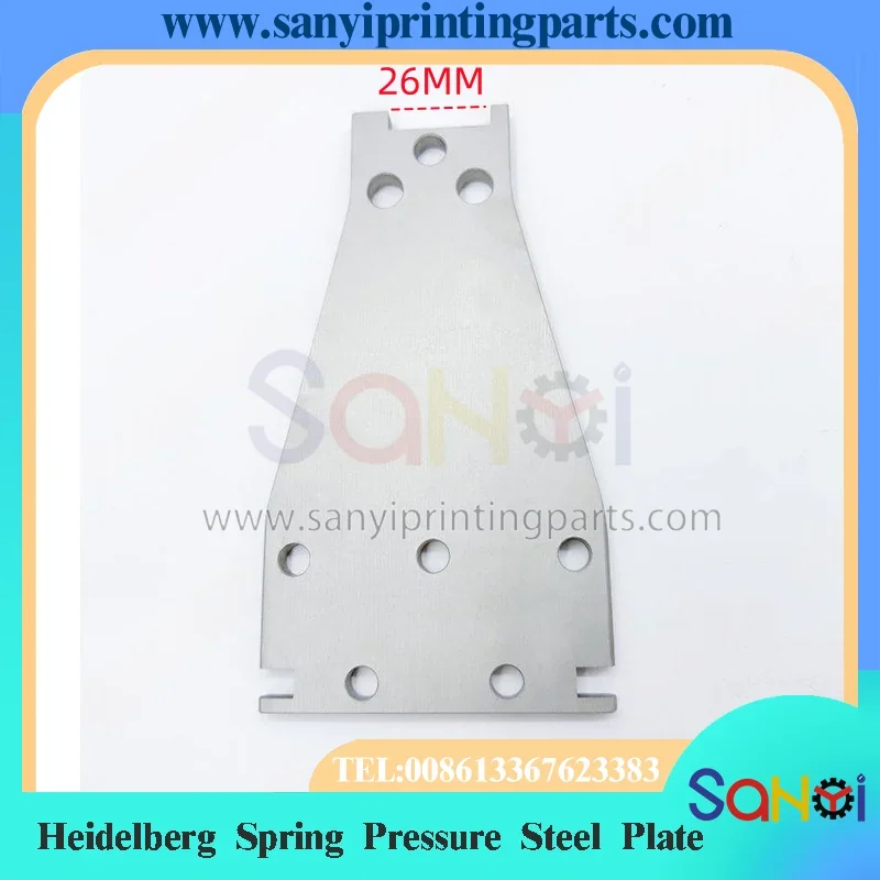 C4.313.206 C4.313.207 Heidelberg Spring Pressure Steel Plate For SM102 CD102 Printing Machine