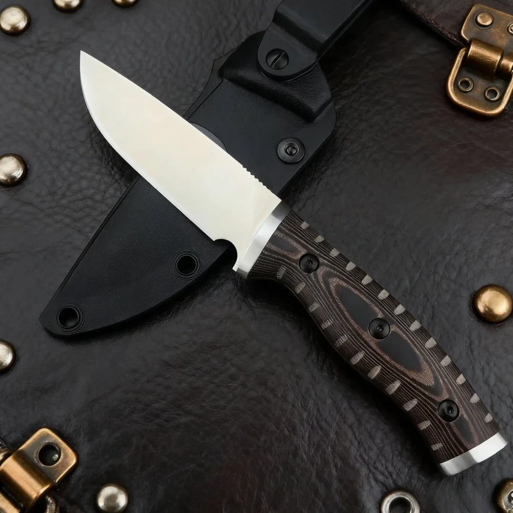 

Высокое качество 853 Нож с фиксированным лезвием и ножнами D2 Лезвие G10 Ручка Открытый нож для выживания EDC Кемпинг Туризм Защитный инструмент