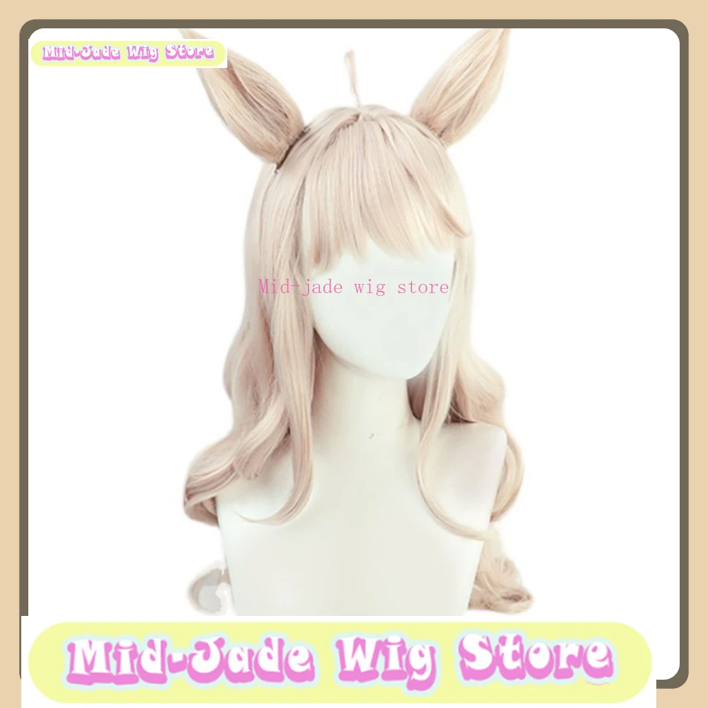 منتصف اليشم متجر شعر مستعار أوما موسومي جميل ديربي بيوا هاهيريد شعر مستعار تأثيري موجة لفة الشعر الاصطناعية أنيمي تأثيري شعر مستعار للهالوين