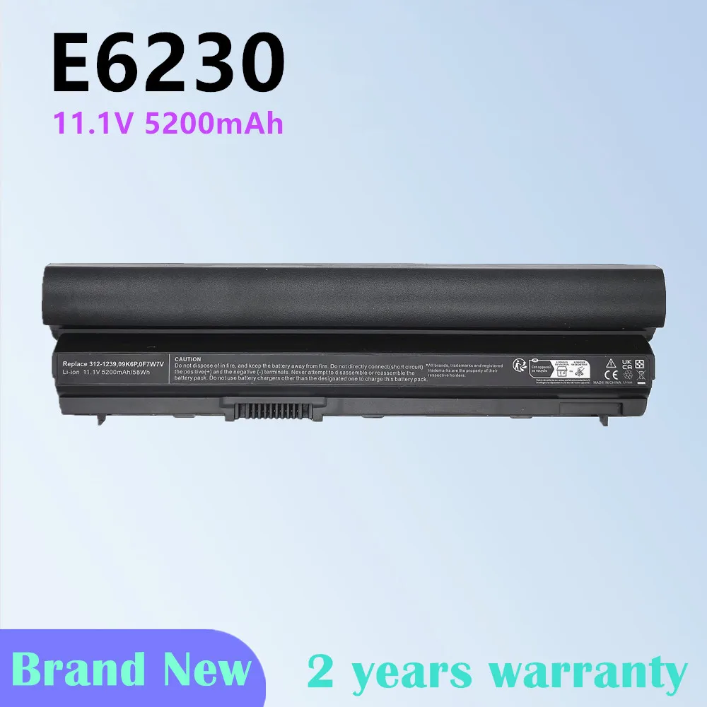 

Laptop battery for Dell Latitude E6120 E6220 E6230 E6320 E6330 E6430S FN3PT GYKF8 HJ474 HGKH0 WRP9M Y0WYY Y40R5 Y61CV YJNKK