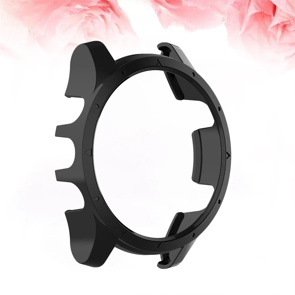 

Protective PC Watch Case -resistant Smart Watch Cover Bumper Compatible for Garmin Forerunner 935 (Black)