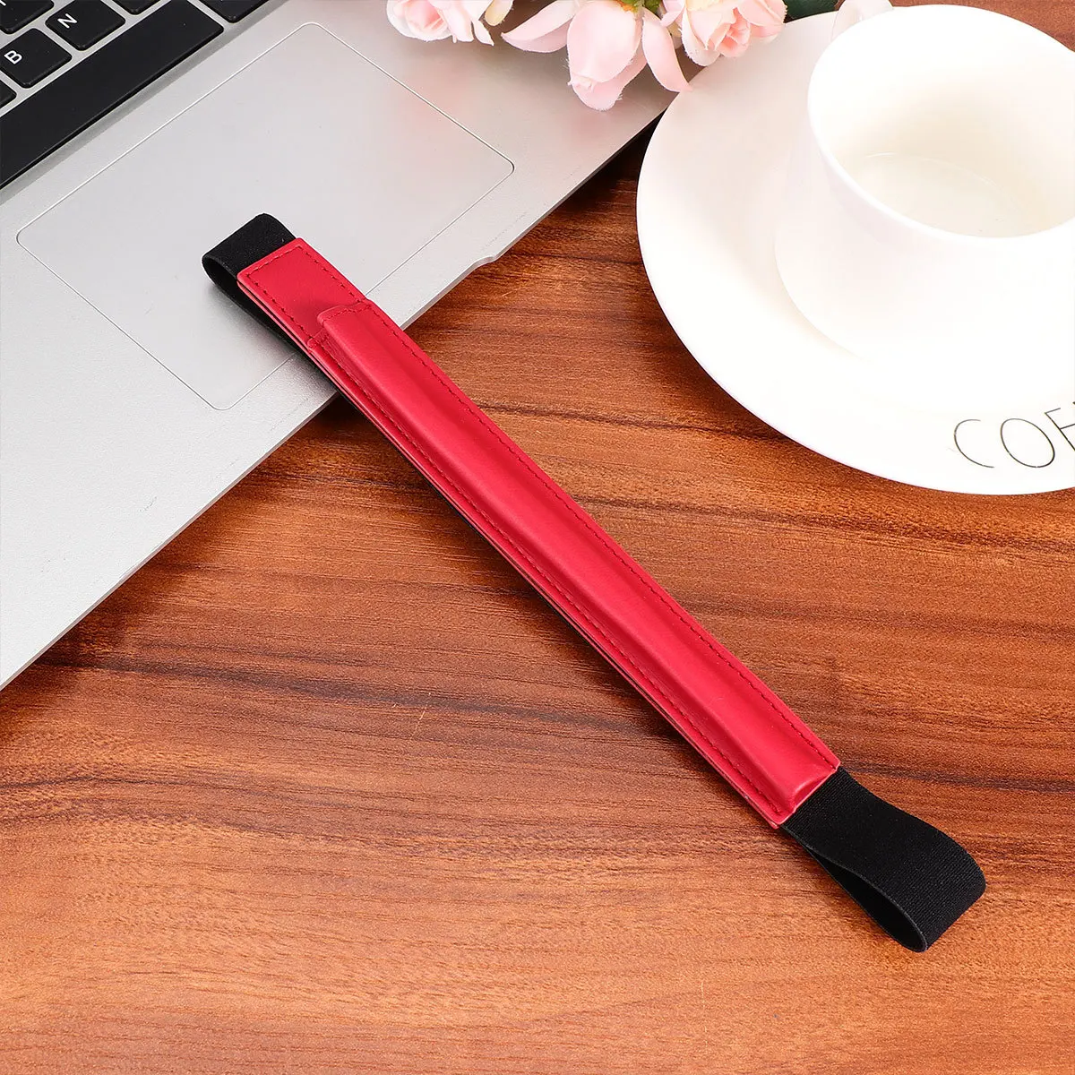 

Elastic Band Stylus Sleeve Cover Red Screen Touch Pen Protective Durable Easy Use Gift Screen Touch Pen Cover Sleeve for Stylus