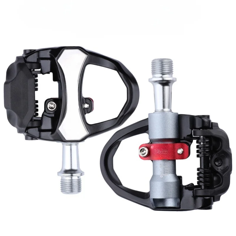 Road bike lock treadle axle adjustable extension three-bearing aluminum alloy single-foot pedal  bicycle accessories outdoor