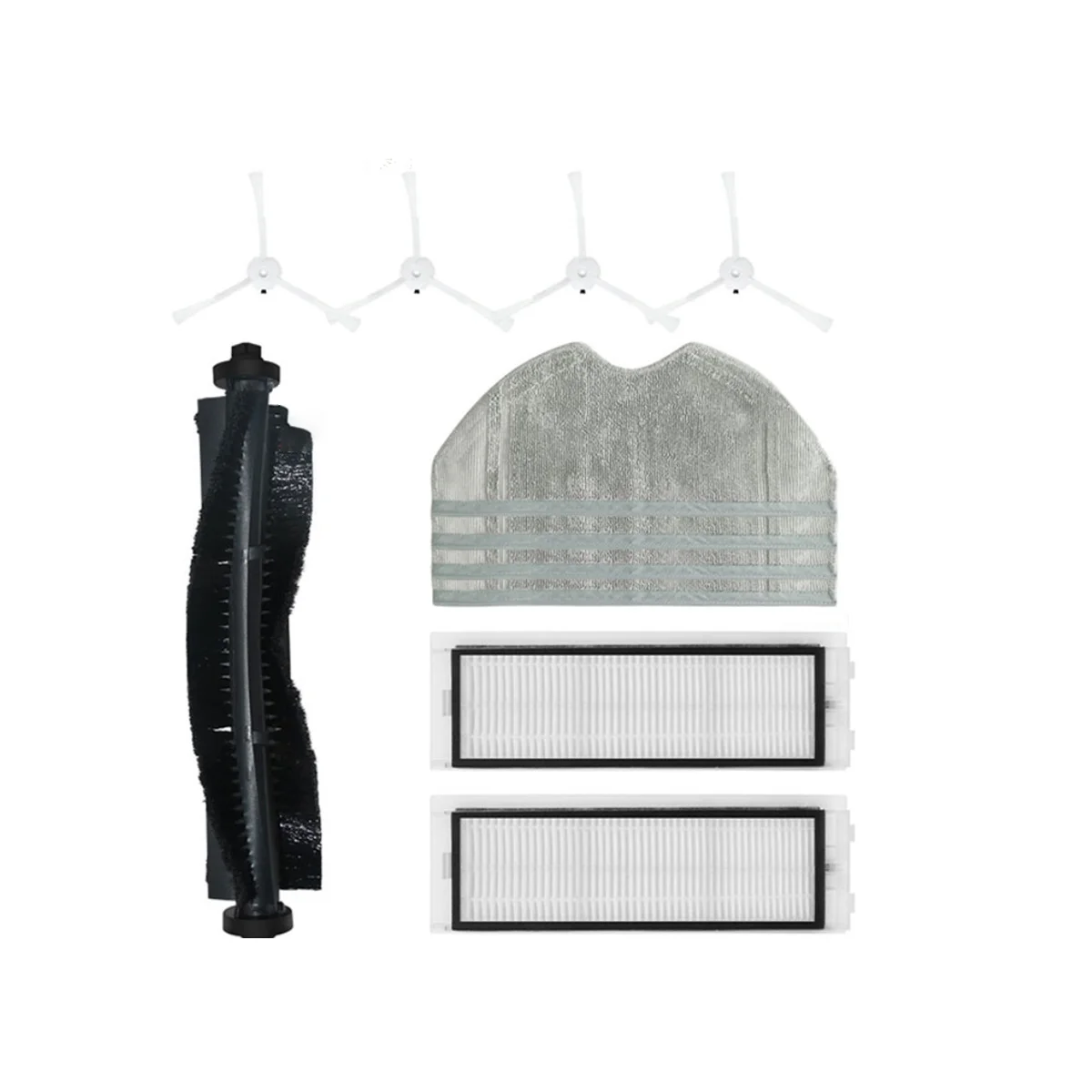 For 360 S5 / S7 Robot Vacuum Cleaner Spare Part Washable Hepa Filter Mop Cloth Replacement Accessory