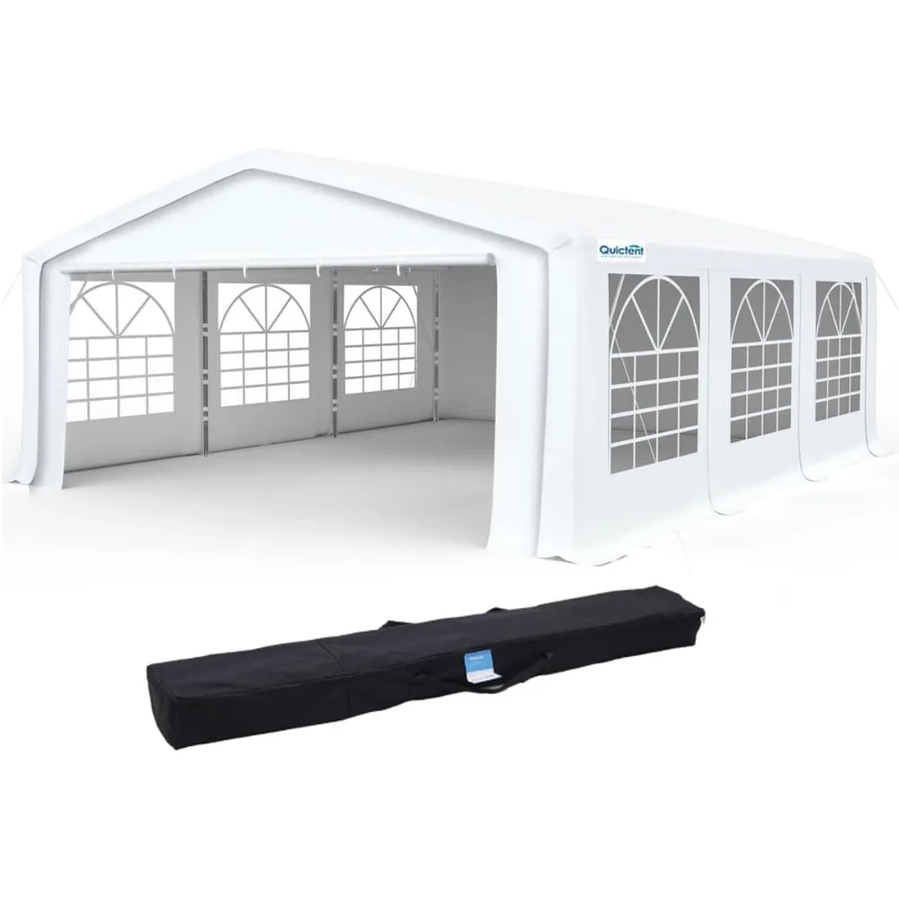 

Quictent Premium 13x20 Party Tent Heavy Duty Outdoor Gazebo White Event Shelter Wedding Canopy Tent for Parties Carport BBQ with