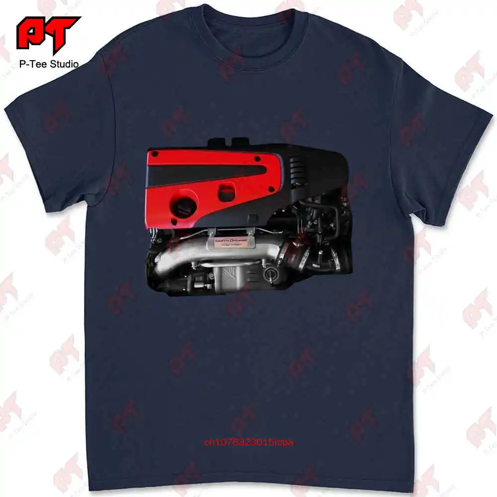 Civic Type R Engine Motor Turbo Boost R Built T-shirt K086