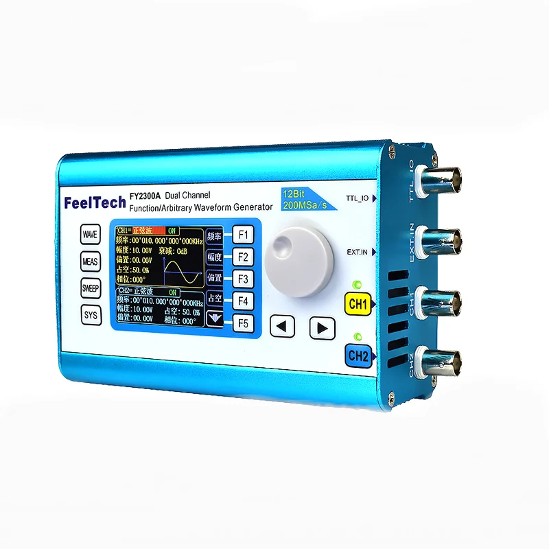 FY2300/FY6300 Dual Channel DDS Function Arbitrary Waveform Signal Generator Signal Source / Frequency Count