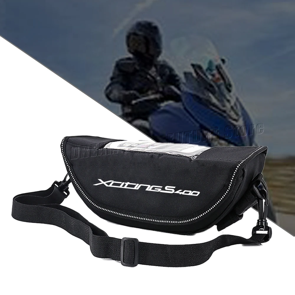 For Xciting400 Xciting 400 K-XCT300 S400 Waterproof motorcycle handlebar travel navigation bag