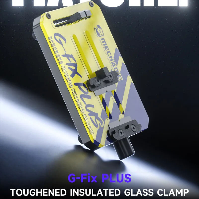 

Mechanic G-fix PLUS 11-78mm PCB Clamp Fixture 500°C Heatproof Glass Nano-synthetic Stone Anti-static for Motherboard Repair Tool