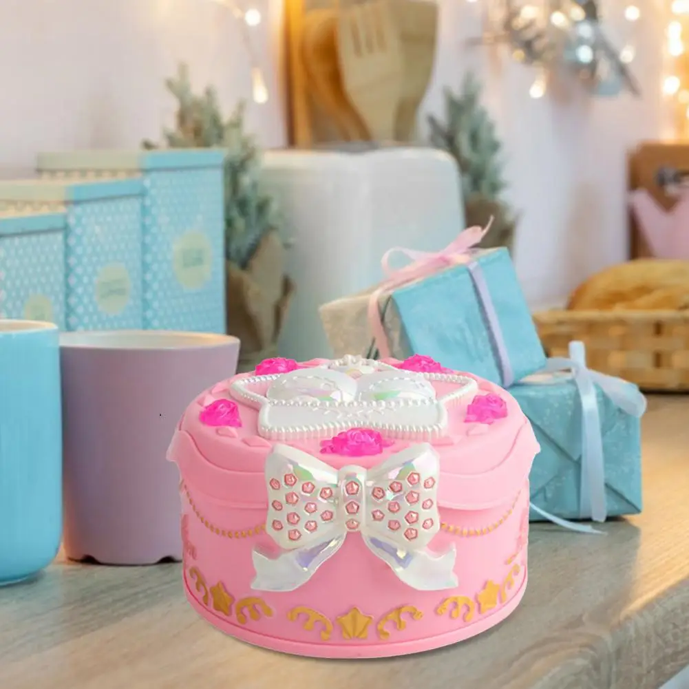 Пластиковая музыкальная шкатулка с зеркалом | AliExpress