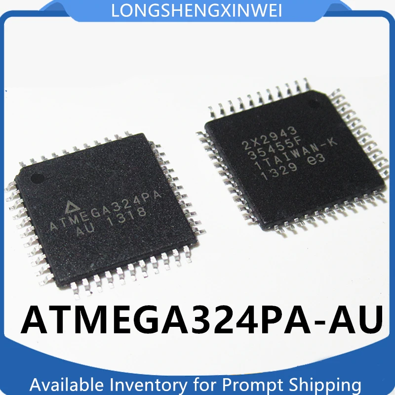 1PCS ATMEGA324PA-AU ATMEGA324PA Chip New Original 8-bit Microcontroller TQFP-44 Single Chip Computer