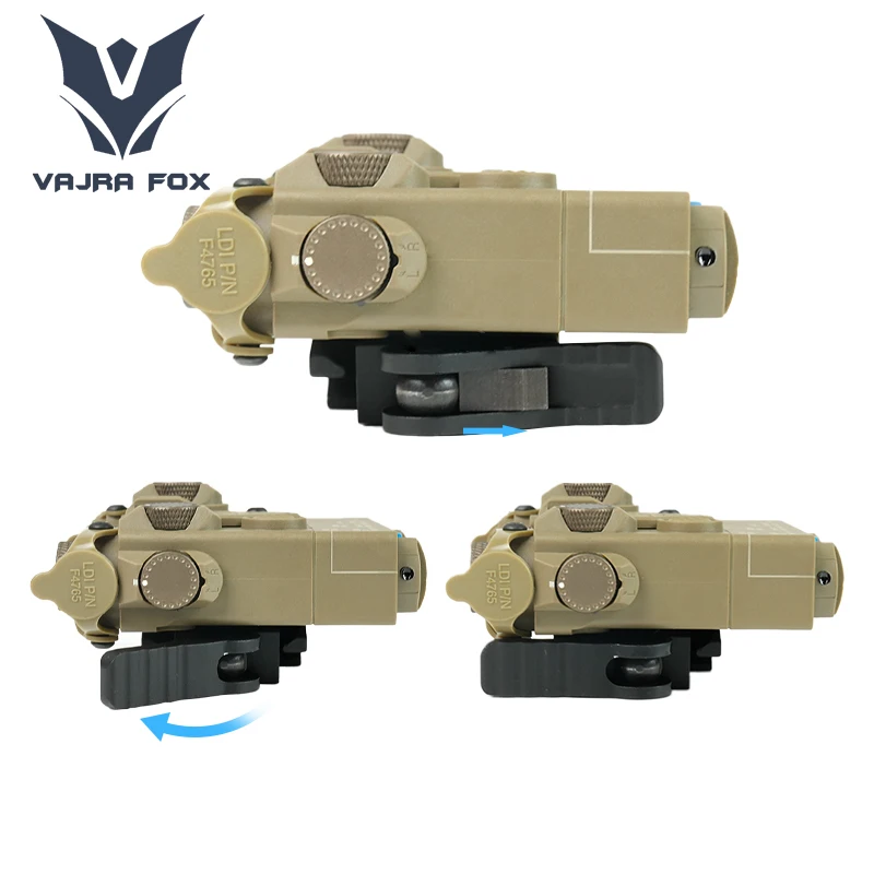 Dbal A2 Rosso Verde Laser Arma Luce PEQ Luce Bianca Accessori di Puntamento Attrezzatura da Caccia Airsoft Esterna Adatta per Guida da 20mm
