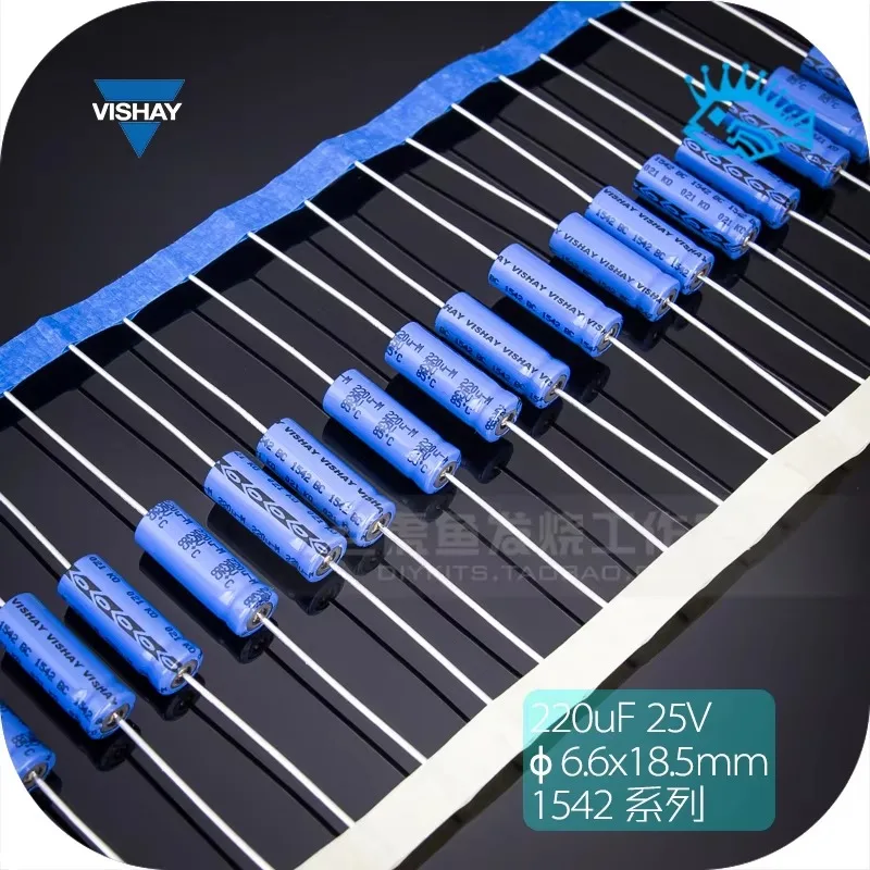 

5pcs/20pcs 25V220uF Phili BC021 Series Axial Electrolytic Capacitor Brand New Original Preamplifier