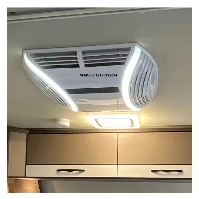 Colku GCA28 Rooftop RV Air Conditioner 240V 110V DC Inverter Cooling & Heating for Motorhome Camper Trailer R32 Eco-Friendly