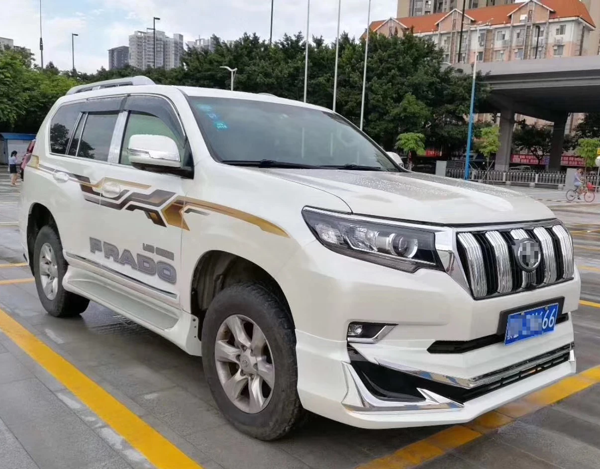 Body kit for Land Cruiser Prado 2010-2017 convert to 2018-2019 upgrade 